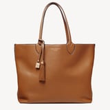 Hudson Tote Tan Milled Pebble