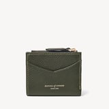 Hudson Multi-Use Pocket Wallet Forest Green Milled Pebble