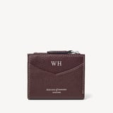 Hudson Multi-Use Pocket Wallet Wine Milled Pebble