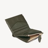 Hudson Multi-Use Pocket Wallet Forest Green Milled Pebble