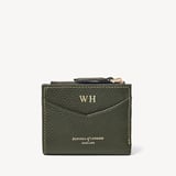 Hudson Multi-Use Pocket Wallet Forest Green Milled Pebble