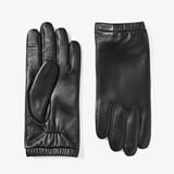 Men's Weekend Leather Gloves Black Nappa