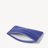 Slim Credit Card Holder Cobalt Blue Pebble