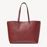 East West Tote Merlot Pebble