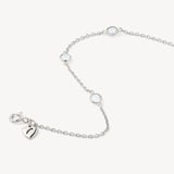 Gemstone Bracelet Rainbow Moonstone & Sterling Silver 925