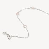 Gemstone Bracelet Rose Quartz & Sterling Silver 925