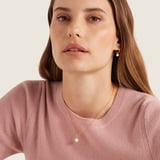 Pearl Huggie Earrings Freshwater Pearls & 18ct Gold Vermeil