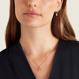 Gemstone Pendant Necklace Rose Quartz & Sterling Silver 925