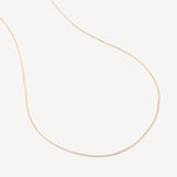 16-inch Cable Chain Necklace 18ct Gold Vermeil