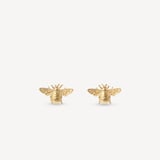 Bee Stud Earrings 18ct Gold Vermeil