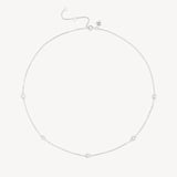 Gemstone Necklace Rose Quartz & Sterling Silver 925