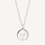 St Christopher Charm Necklace Sterling Silver 925