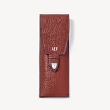 Pen Case Merlot Pebble