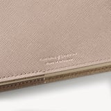 A5 Refillable Journal Champagne Metallic Saffiano