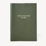 A4 Refillable Journal Racing Green Pebble