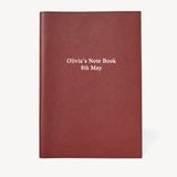 A4 Refillable Journal Merlot Pebble