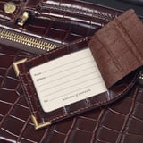 Connaught Cabin Case Deep Shine Amazon Brown Croc