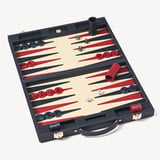 17-inch Backgammon Set Navy Pebble