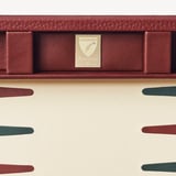 15-inch Backgammon Set Merlot Pebble