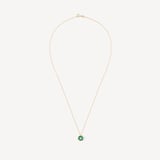 Athena Cluster Pendant Necklace 0.12ct Diamond