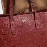 East West Tote Merlot Pebble