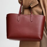 East West Tote Merlot Pebble