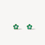 Athena Cluster Stud Earrings 0.07ct Diamond