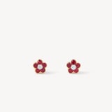 Athena Cluster Stud Earrings 0.07ct Diamond