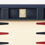 15-inch Backgammon Set Navy Pebble