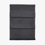 Reversible Merino Wool Scarf Merlot & Grey