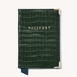 Travel Collection Deep Shine Evergreen Small Croc