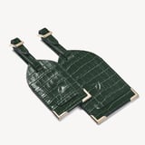 Travel Collection Deep Shine Evergreen Small Croc