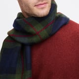 Premium Merino Wool Oversized Scarf House of Aspinal Tartan