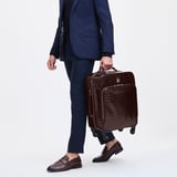Connaught Cabin Case Deep Shine Amazon Brown Croc