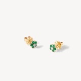 Athena Cluster Stud Earrings 0.07ct Diamond