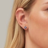 Athena Cluster Stud Earrings 0.07ct Diamond