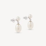 Pearl Dropper Earrings Freshwater Pearl