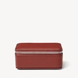 Medium Travel Jewellery Case Merlot Pebble
