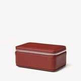 Medium Travel Jewellery Case Merlot Pebble