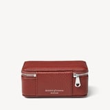 Medium Travel Jewellery Case Merlot Pebble