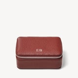 Medium Travel Jewellery Case Merlot Pebble
