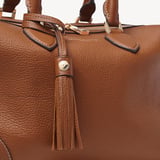 Hudson Midi Tan Milled Pebble