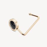 Aspinal Handbag Hook Black Crystal