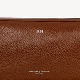 Reporter Wash Bag Tobacco Pebble
