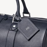 Boston Duffle Travel Bag Navy Pebble