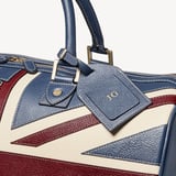 Brit Duffle Travel Bag Union Jack Pebble