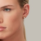 Twist Pearl Stud Earrings Freshwater Pearl