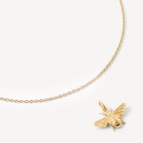 Bee Necklace, Bracelet & Earrings Set 18ct Gold Vermeil