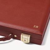 15-inch Backgammon Set Merlot Pebble