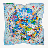 We Can Dream Again Silk Scarf Multi-Coloured Pure Silk